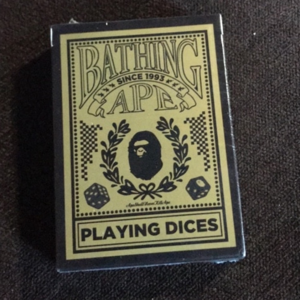 Bape playing cards